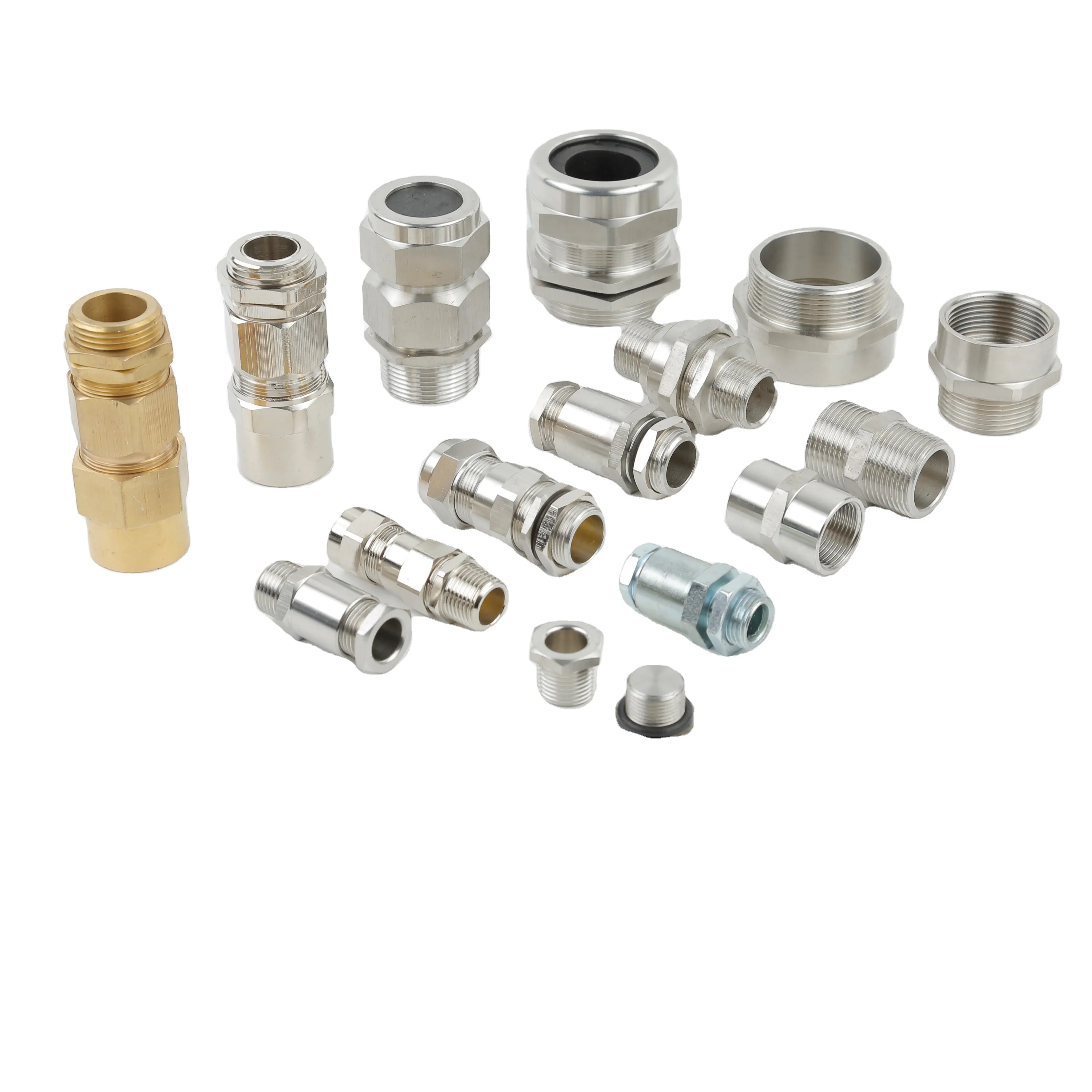 IP68 Водонепроницаемый atex Ex металлический кабель взрывозащищенный сальник