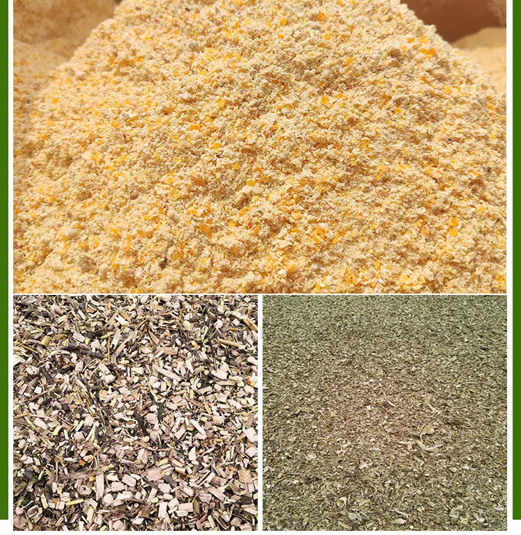 Weiwei Animal Feedstuff Making 4.8t/h Grass Crusher Hay Chaff Cutter