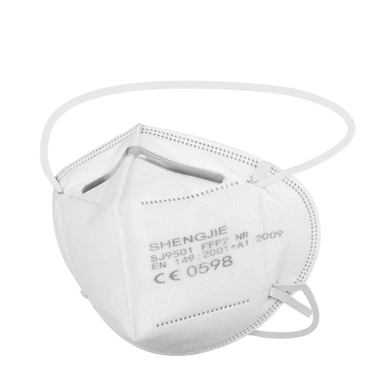 
SHENGJIE SJ9501 FFP2 NR Particulate Respirator EN149 Mask PFE 95 Factory Face Mask FFP2 OEM Provided 