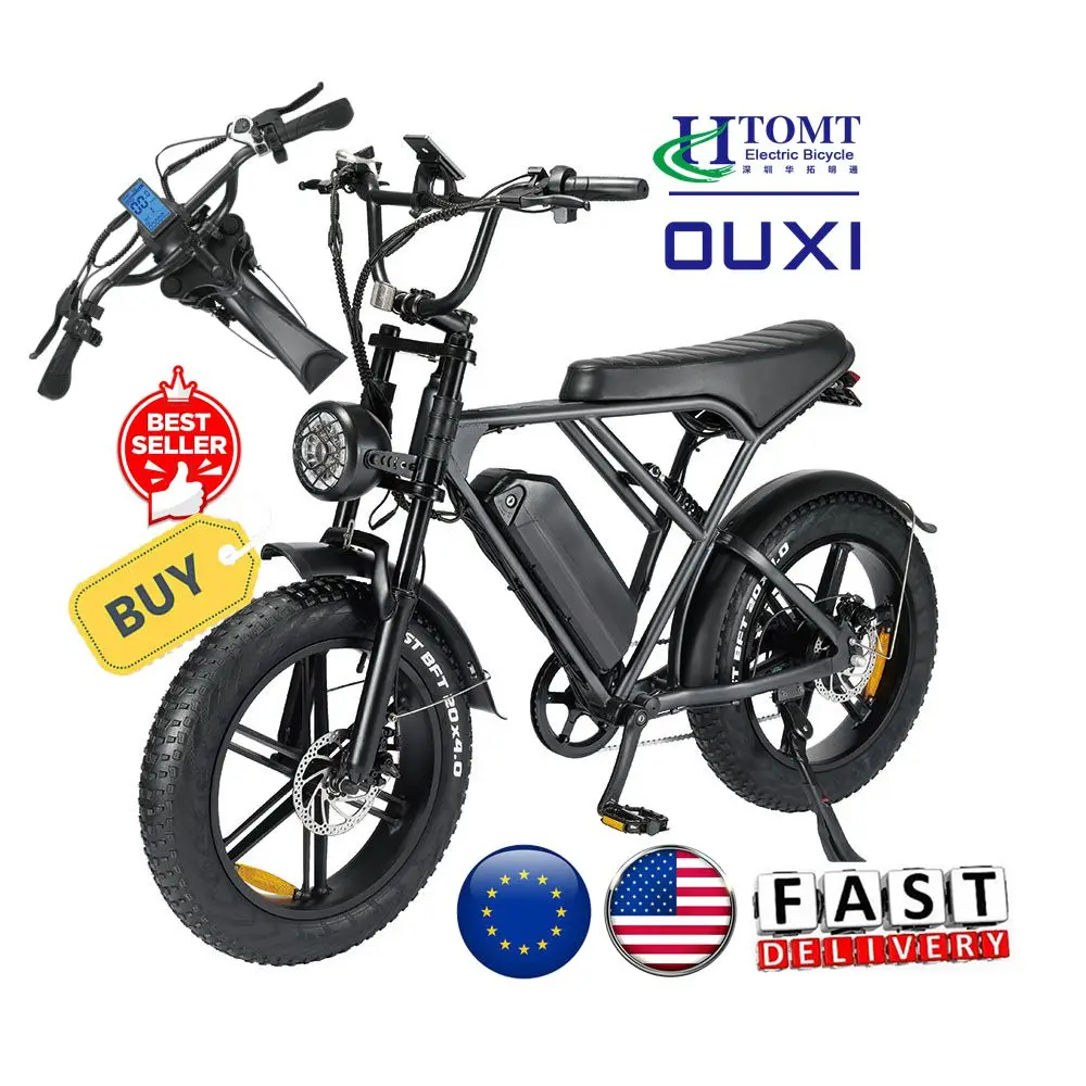 OUXI V8 Fatbike - 750W Electric Bike for off-Road Adventures