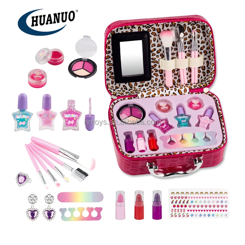 INNOCHEER Sac à main pour petites filles, jouet pour enfants avec maquillage de jeu, porte-monnaie de jeu pour petites filles, porte-monnaie de jeu