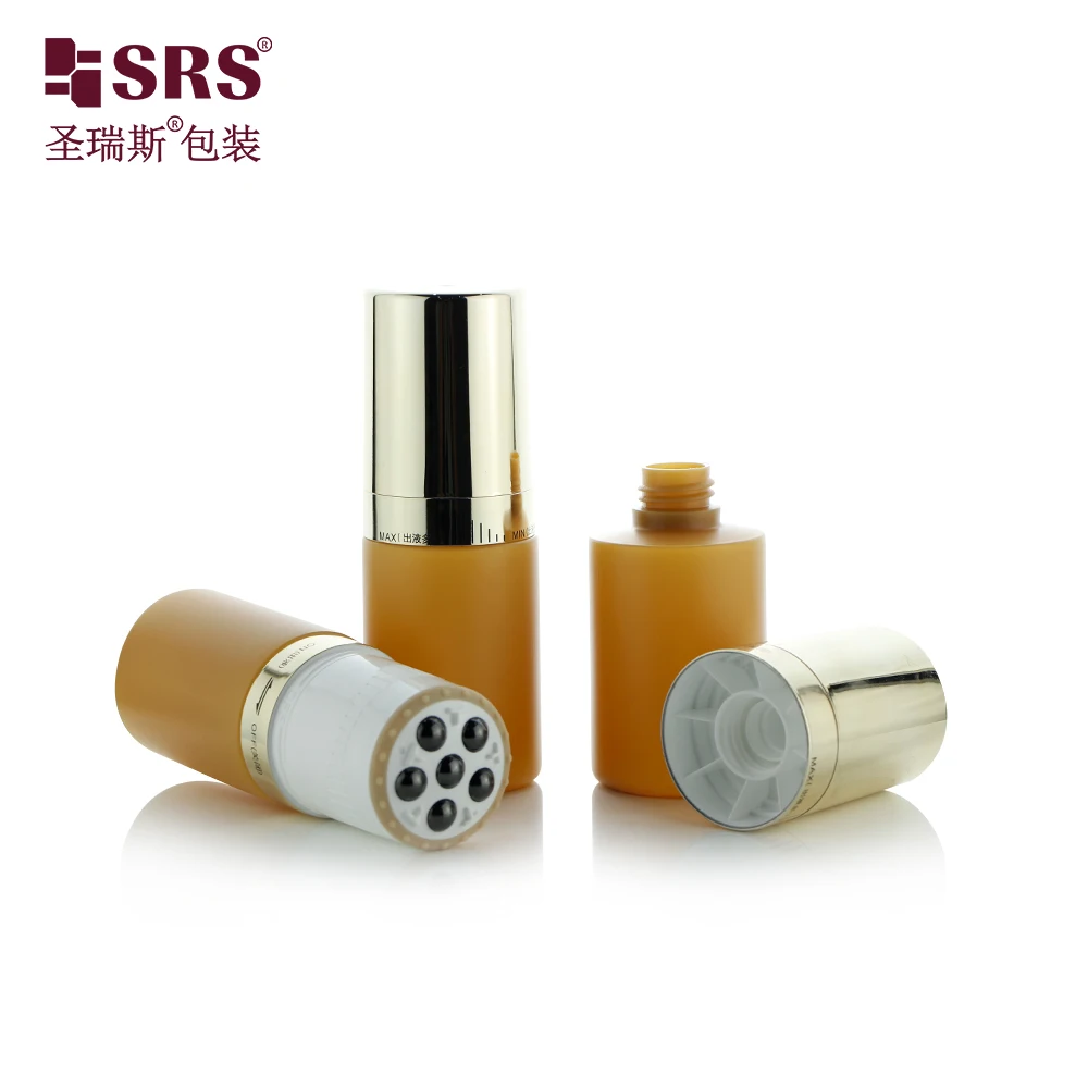 80ml Six Roller Balls Empty Plastic Wholesale Lotion Bottle Massage
