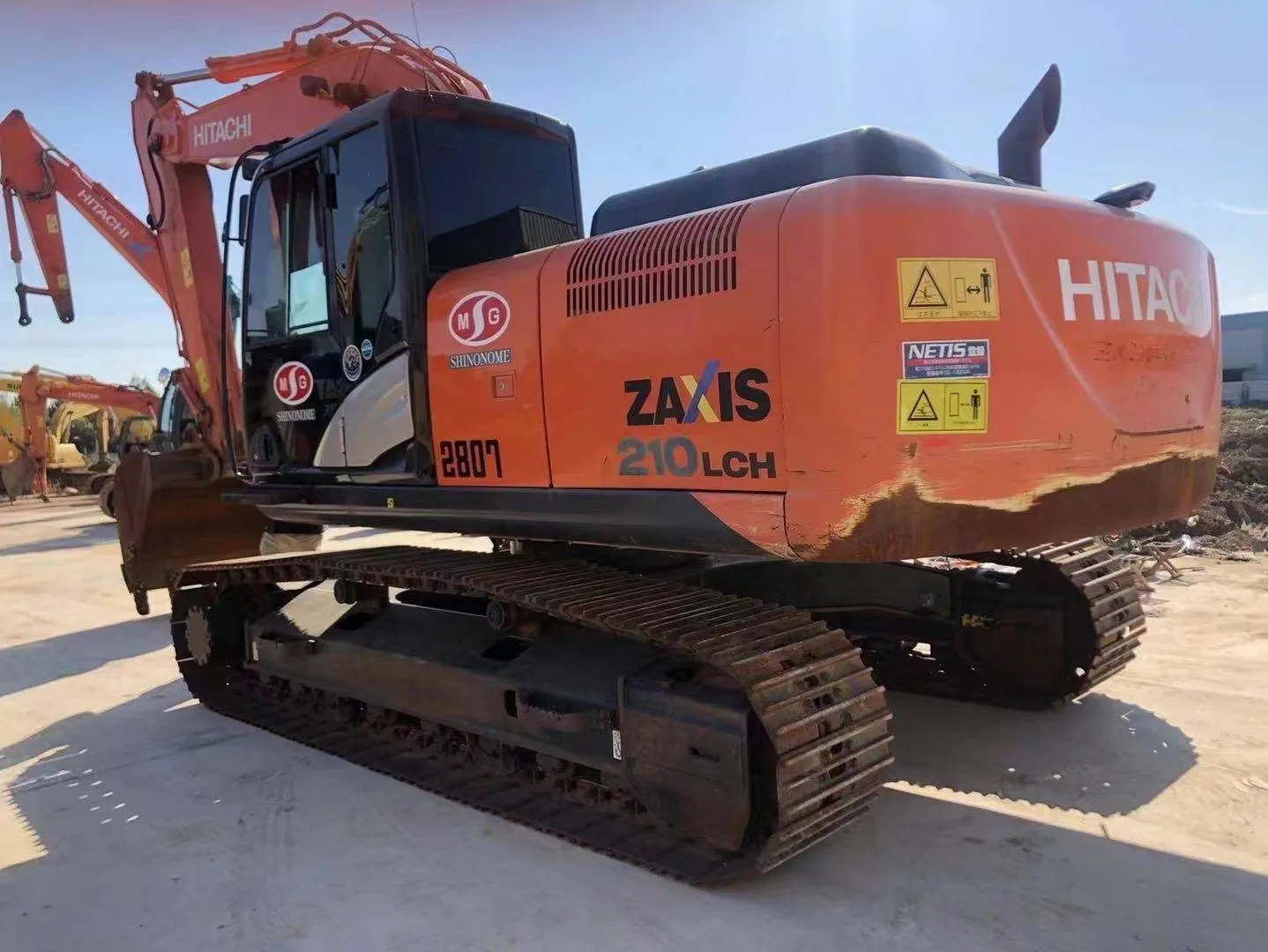 Japan Import Heavy Equipment Used Hitachi Zx210 Used Hydraulic Crawler ...