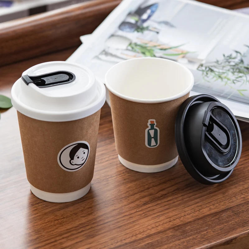 8oz Red Coffee Cup Paper Cups Wholesale