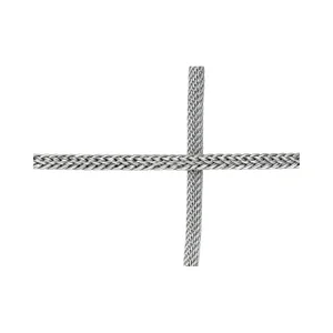 Mesh Tube Raw Brass Chain for Bracelet and Necklace Making Made in China