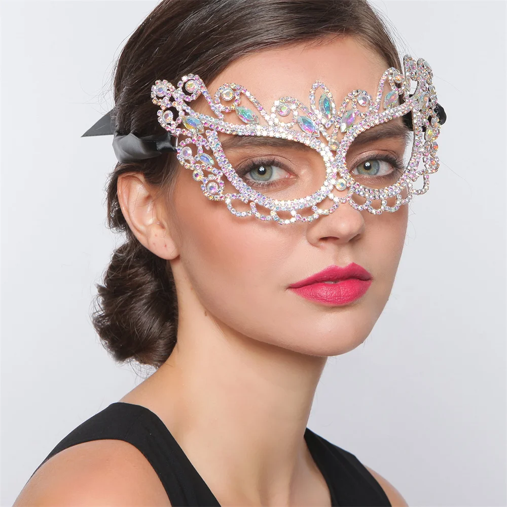 Mask Party Porn - Luxury Rhinestone Party Eye Mask Masquerade Porn Decoration Crown Alloy Mask  For Women Club Decor Accessories Party Gift - Buy Rhinestone Party Eye Mask  Masquerade,Alloy Mask For Women,Women Party Decor Accessories Product