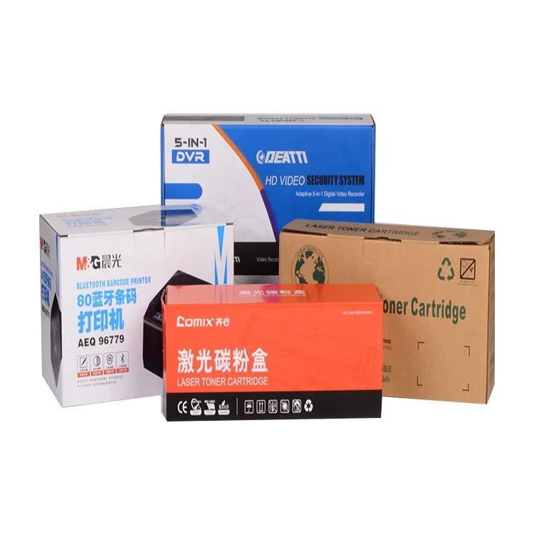 Folding Mailer Paper Box ECO Packaging Boxes for 3D Printer Filament Spool Box