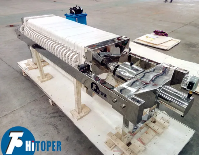 Rice Bran Oil Dewaxing Process Using Chamber Filter Press Manufactured in China