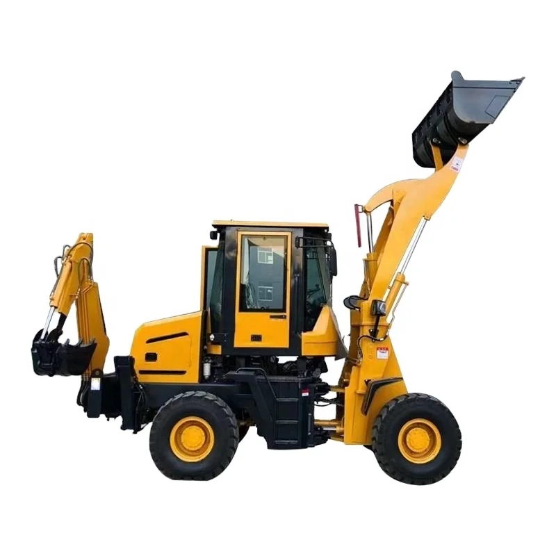 Free Shipping Backhoe Excavator Loader Tractor New  Mini Backhoe Loader 4x4 Wheel/Backhoe Loader