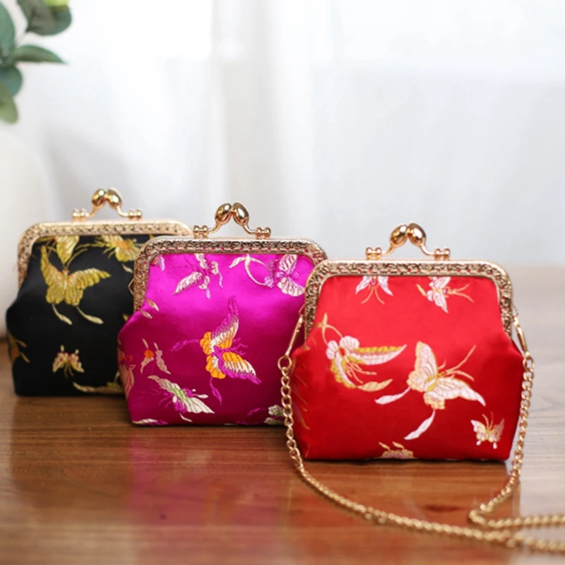 Chinese silk purse hot sale