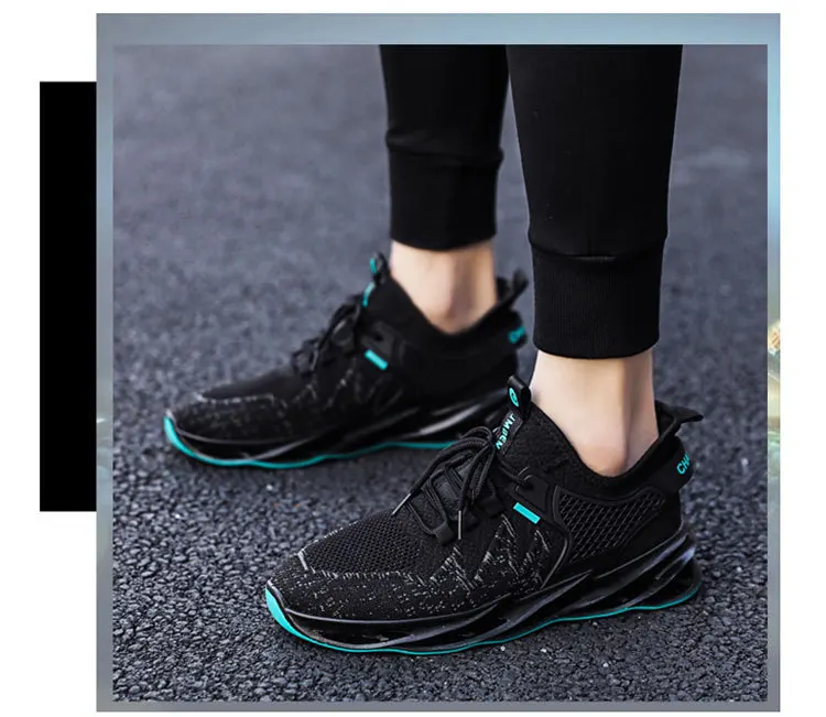 Hot Sale Cheap Sports Shoes High End Men's Breathable Noslip Tenis Men