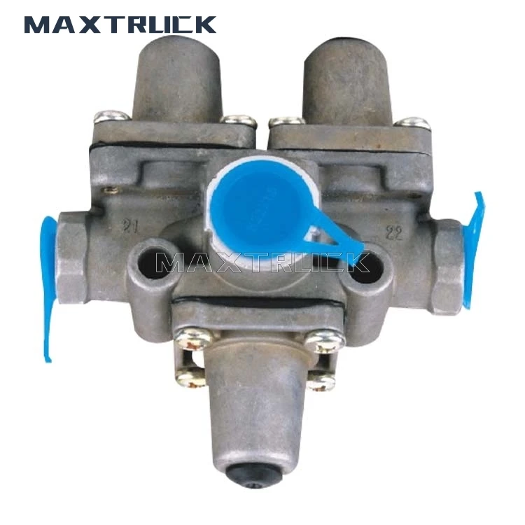 Heavy Truck Triple Protection Valve 9347010400  0014312606 2089984 for MB SC Euro Truck Valve
