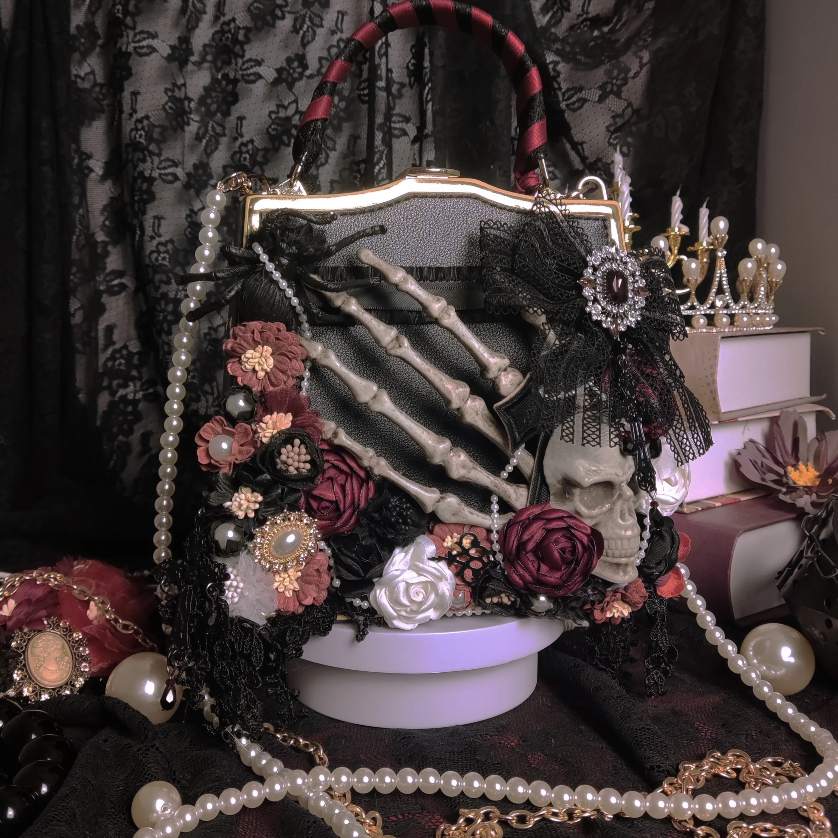Victorian-Gothic-Lolita-Bag- 