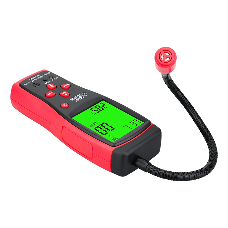 SMART SENSOR AS8800C Digital Gas Leak Detector CH4 Methane Combustible Gas Tester
