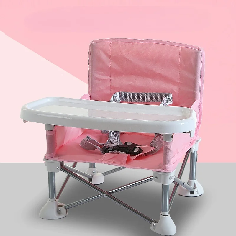 Multifunction Baby Dining Feeding Chair With Protection Belt Detachable for Washing Portable Baby Beach Chair