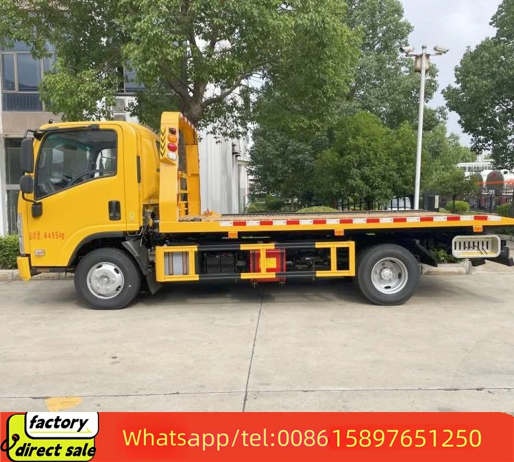 Tow Truck Wrecker Isuzu 5ton New Light Duty Road Rescue Truck Wrecker ...