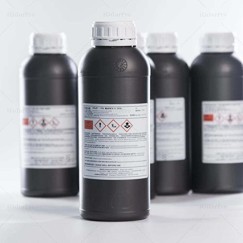 Fast Curing DUBUIT UV Ink for Ricoh GH2220 Epson I3200 Xaar 1003 Printheads for High Speed Production