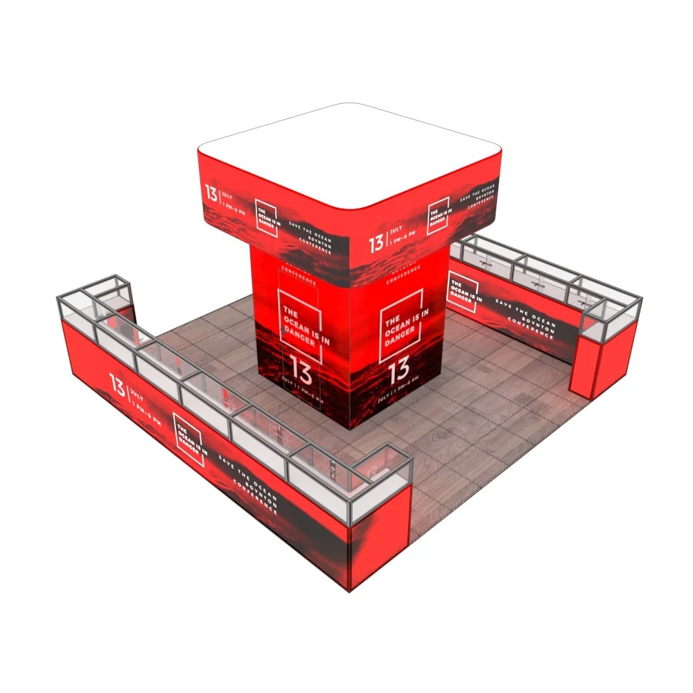 20x20 Island Exhibition Booth
