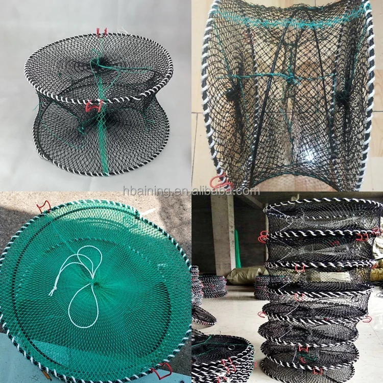 Hot Sell Welding King Crab Net Cage Durable Big Crab Pots Crab Trap Customized Size Fish Pots