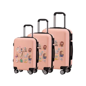 Wholesale Hardshell Suitcase Luggage Bag Travel Trolley Luggage Lightweight OEM ODM Suitcase Luggage for Outdoors