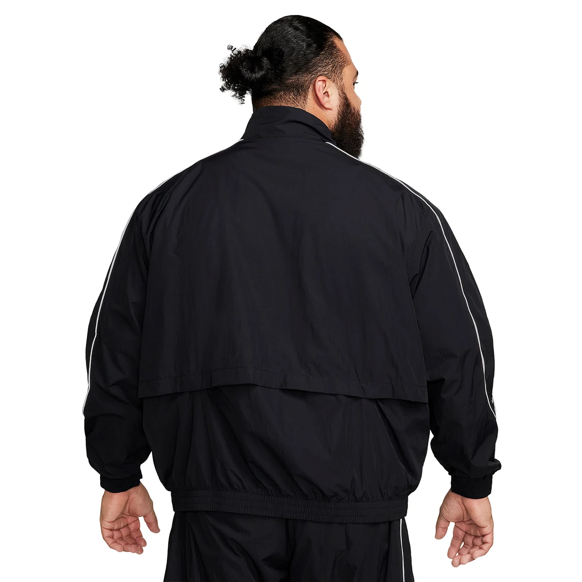Gingtto Custom Training Sweatsuits Black Two Piece Sportswear Streetwear Tracksuit