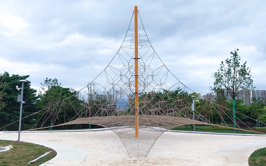 Park Rope Net Outdoor Rope Net Playground and Full Park Planning for Kids Expansion ...