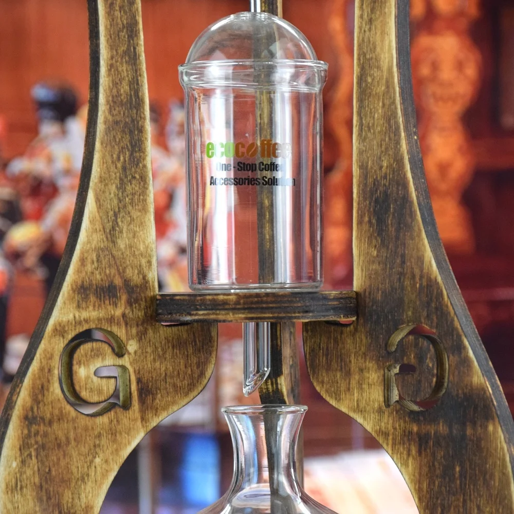 Z Daily Cold Brew Dutch Coffee Iced Coffee Maker for 600ml 1000ml Wooden Tower Home Drip Dutch Machine BD9