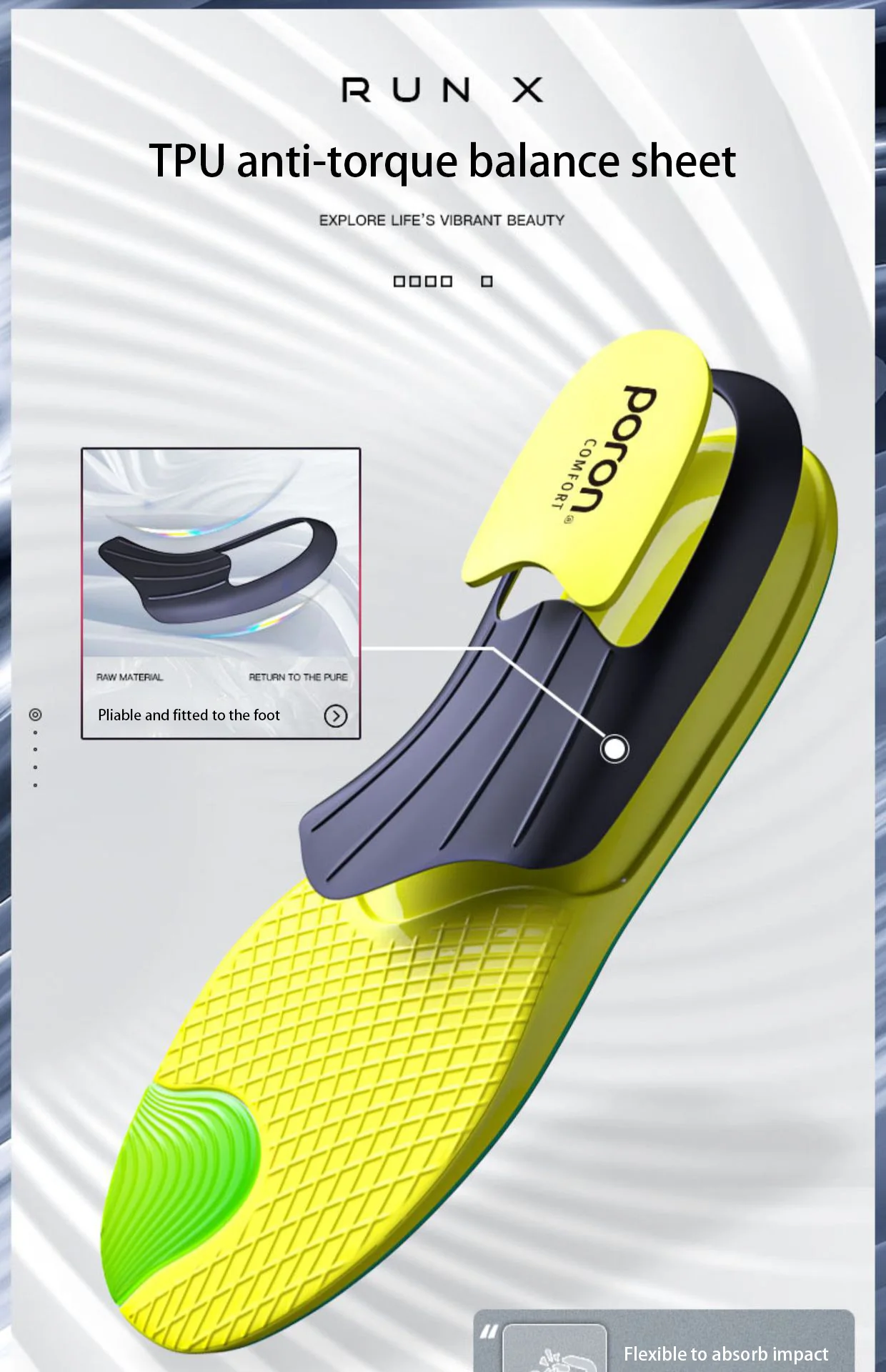 Custom Arch Support Sports Insoles Wholesale