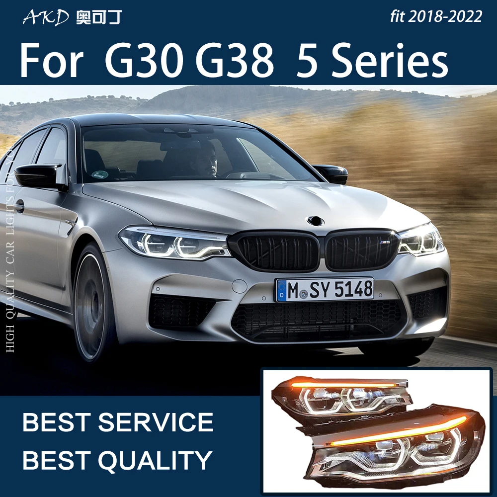 BMW 5 Series G30/G38 OE Style Headlights Upgrade 2018-2020