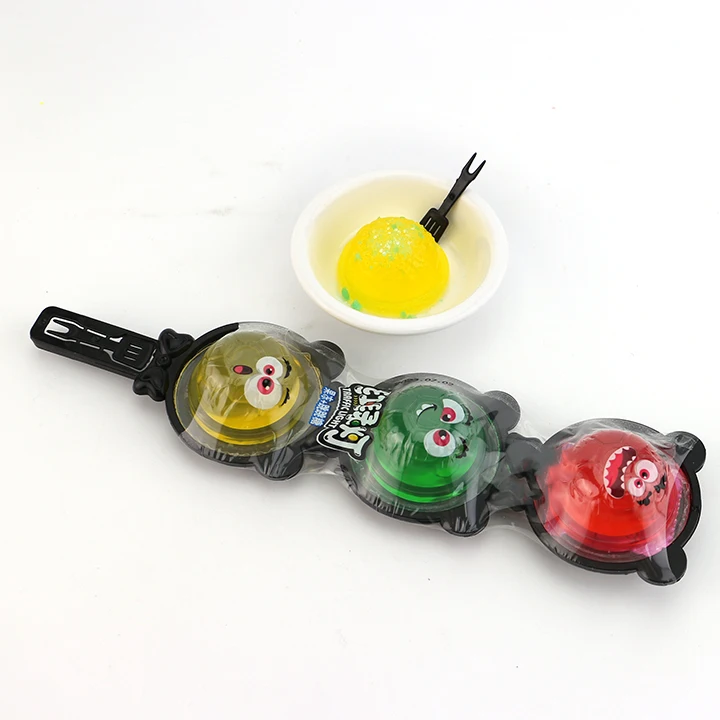 Traffic light jelly cup