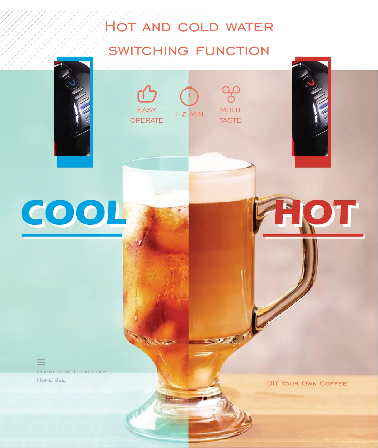 Nesspress Coffee Shop Instant Coffee Machine Tea For Cafes Korean