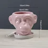 Pink ape head