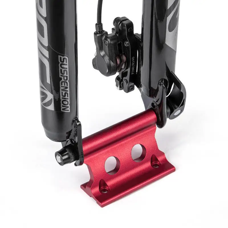 Support Fourche Vélo Weigudoc - 2 Pièces | Alliage Aluminium | Pour Axe 5/12/15mm | Fixation Toit Ou Mur