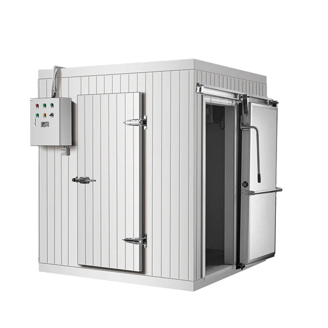 Air-Cooled Freezer Cool Room Refrigeration Unit Copeland 120mm Thick Panels Cold Storage Room