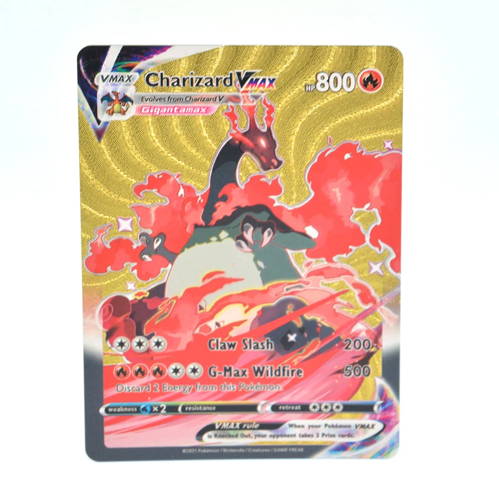 Gold Pokemon Cards New Edition Pokemon Vstar Vmax GX EX DX RARE Cards 55PCS Gold Foil Card Assorted TCG Deck Box Gold Pokemon Cards New Edition Pokemon Vstar Vmax GX EX DX RARE Cards 55PCS Gold Foil Card Assorted TCG Deck Box
