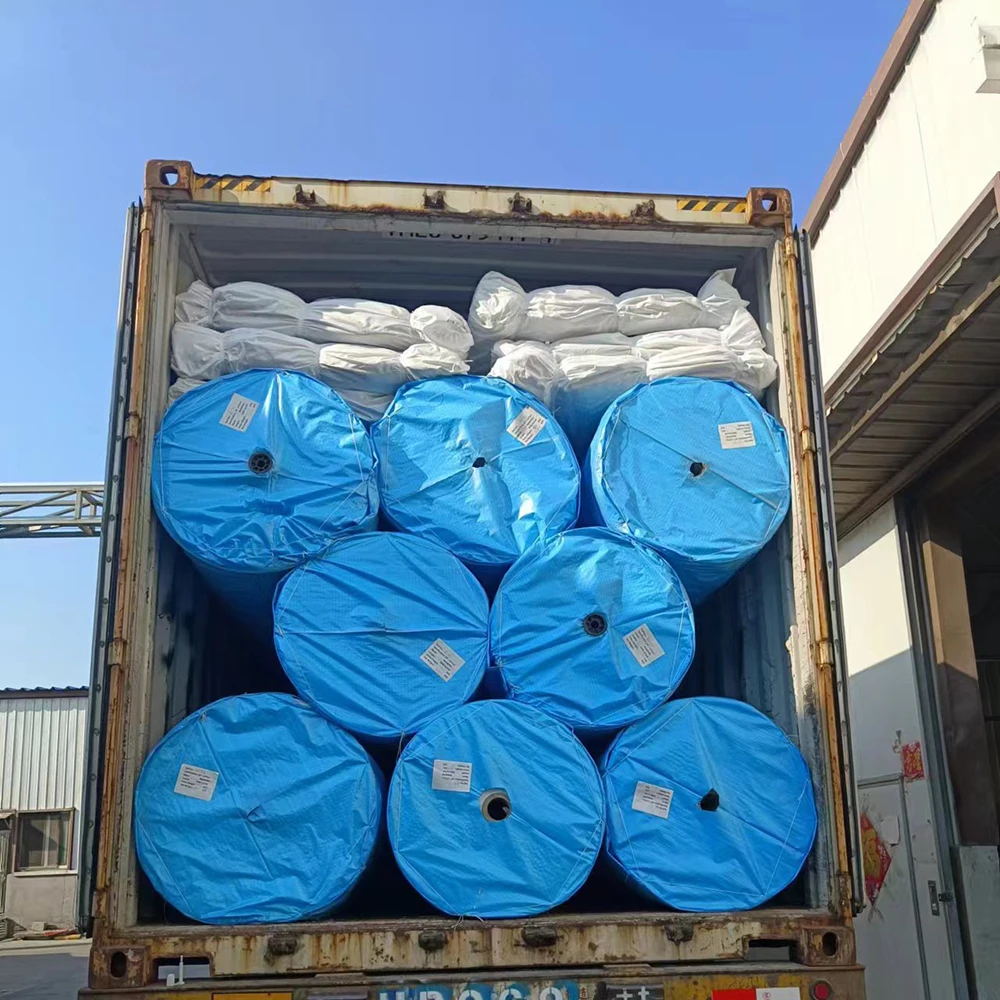 Ghana South American Market Hot Selling Virgin PP Sack Roll Polypropylene Woven Fabric Plastic Roll for Making Packing Bags