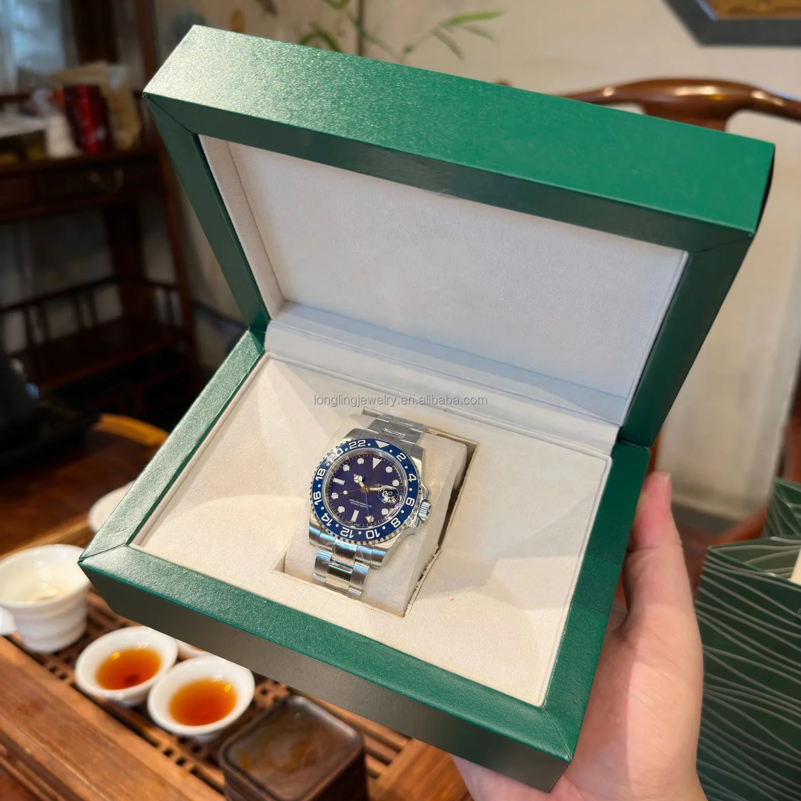 Leather Watches Packing Box Be Suitable for Mechanical Watch for Guangzhou Automatic Aatches for Men Rolex Copy Smart Watch