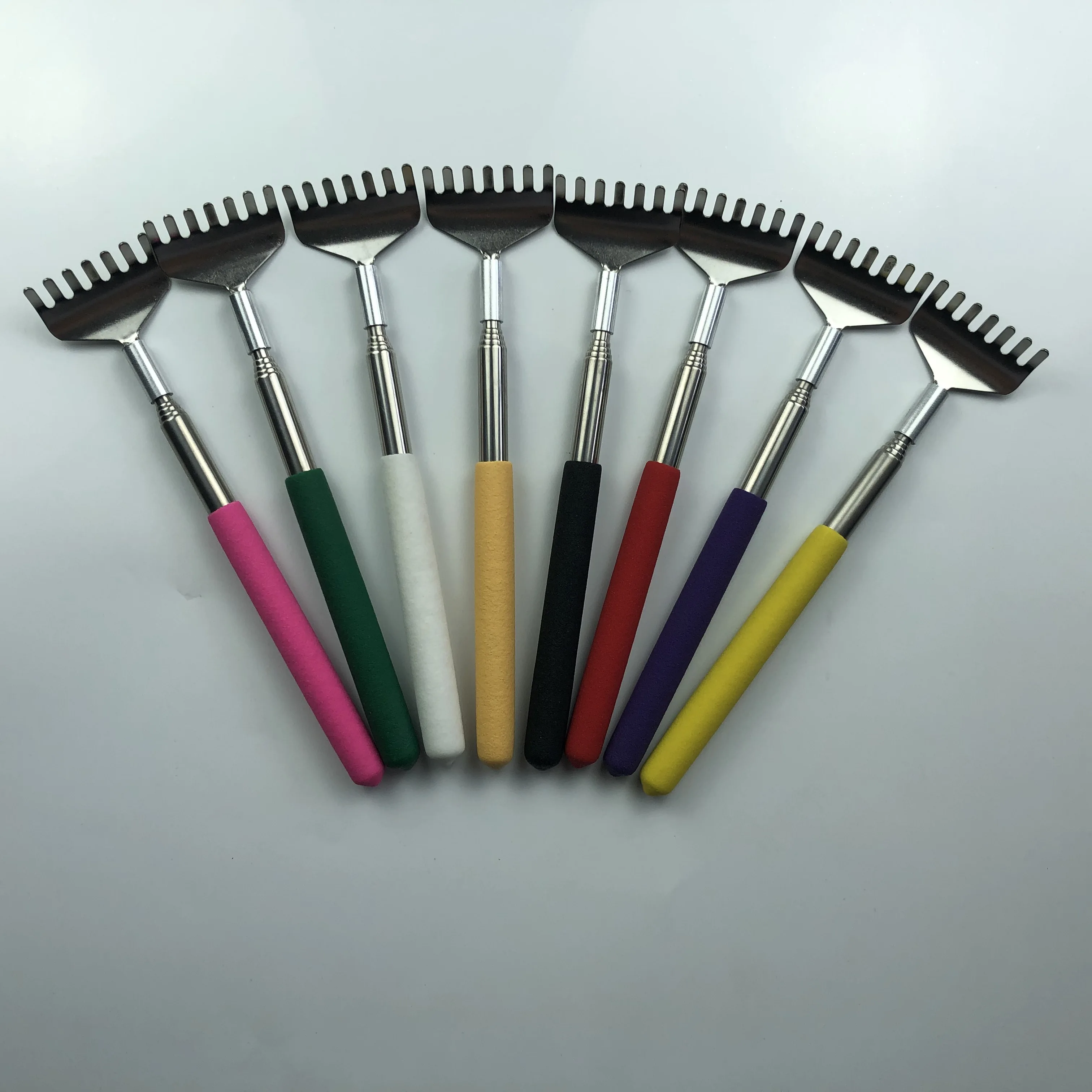 Retractable Stainless Steel Tickling Fingers Metal Back Scratcher Buy