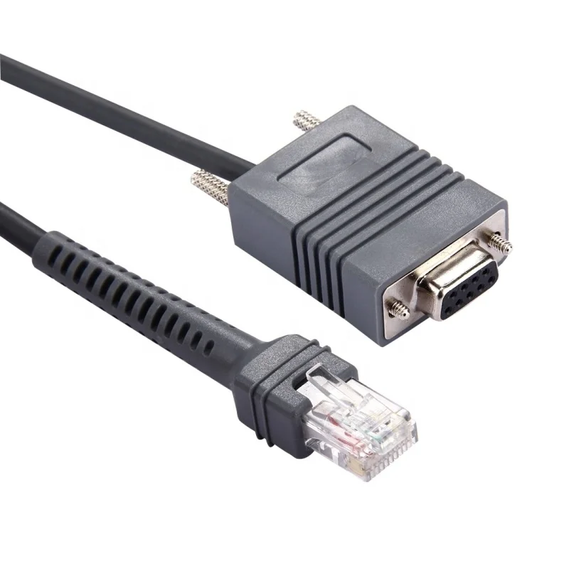 Rs232 To Rj45 Scanner Serial Data Cable For Symbol Ls2208 - Buy Rs232 ...