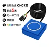 All-aluminum GRB light, blue, 5-meter, no branching wire