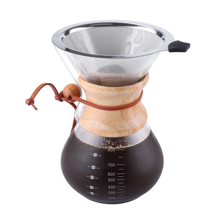 Best Coffee Roasters Manual Brewing Latte Vintage Coffee Shop Tools Accessories Glass Coffee Dripper