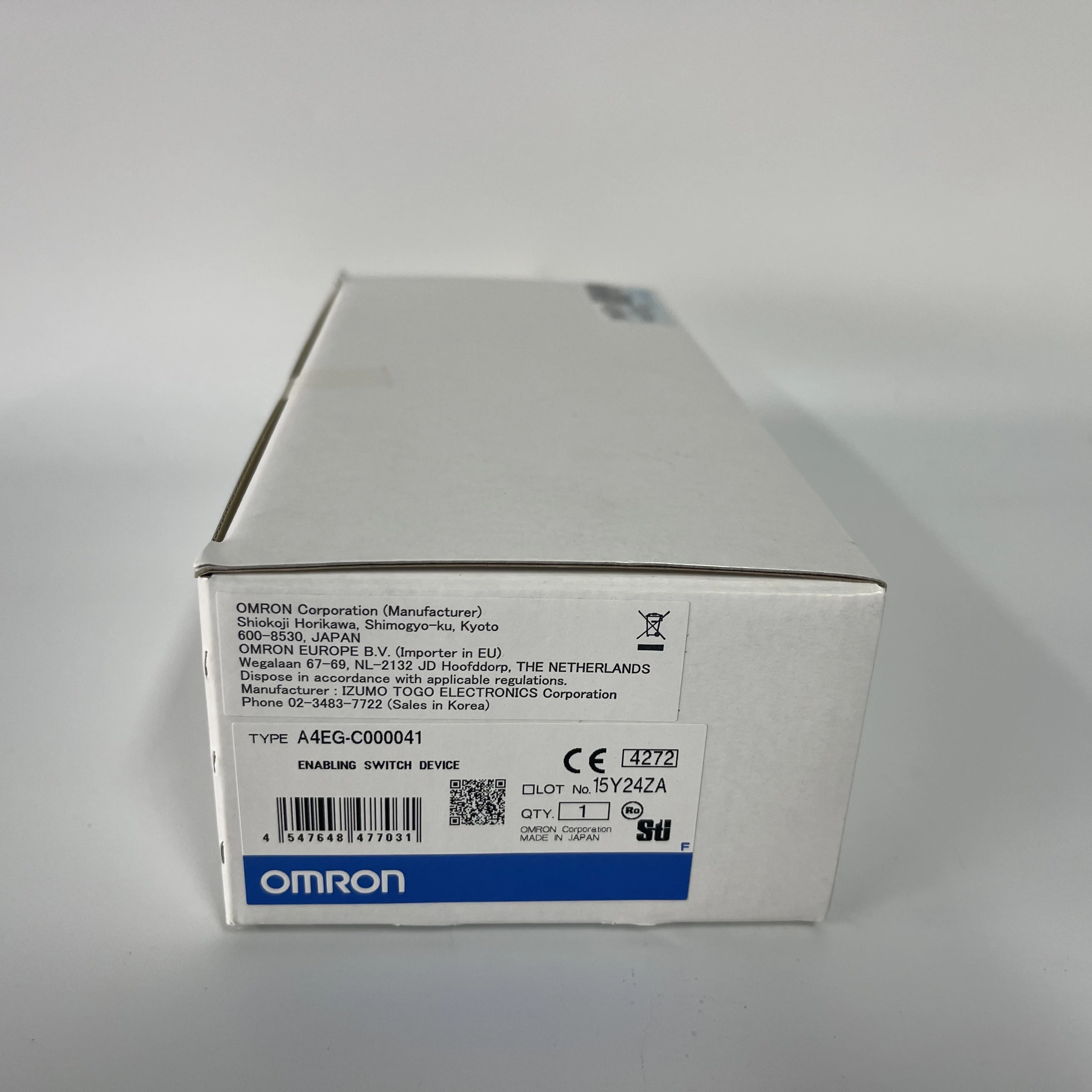 OMRON Enabling Switch Device A4EG-C000041 OMRON Enabling Switch Device A4EG-C000041