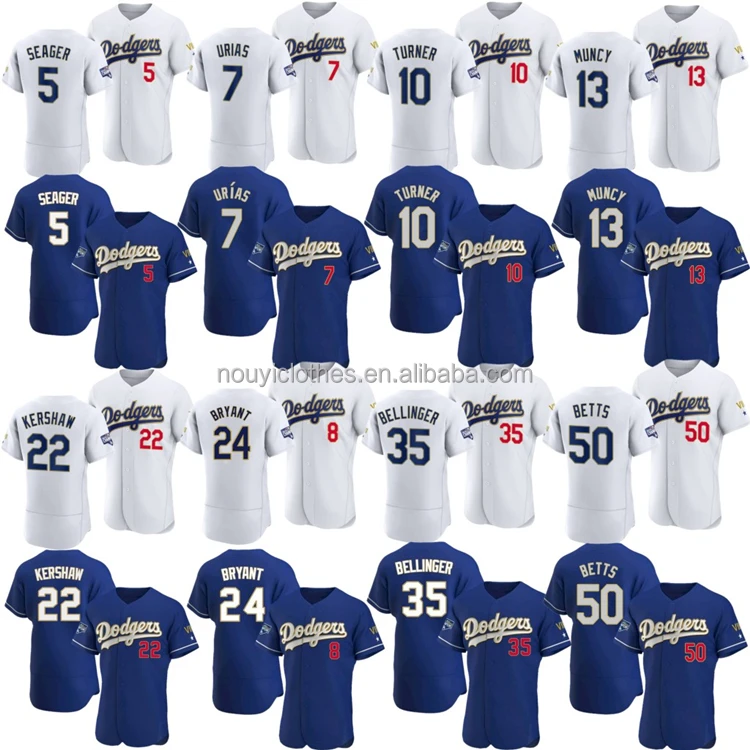 The most popular quality jersey MLB Los Angeles Dodgers 8-24