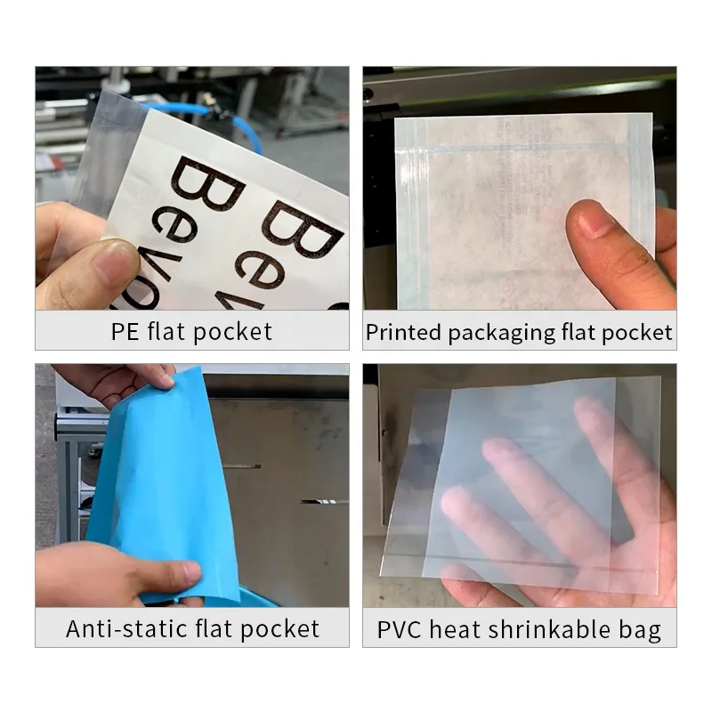New Heat Sealing and Cold Cutting Automatic Pe Bag Making Machine Pvc Plastic Packaging Bag Cutting Machine Production Machine