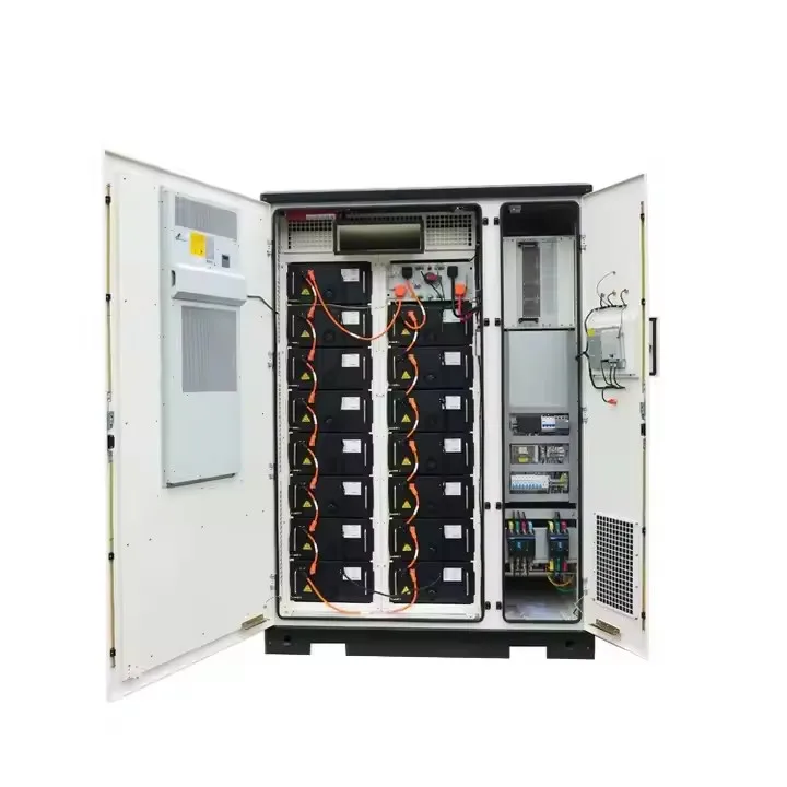 High Quality 50kwh/100kwh Stackable Commercial Solar Battery Storage System Energy Storage Container with CAN Communication Port