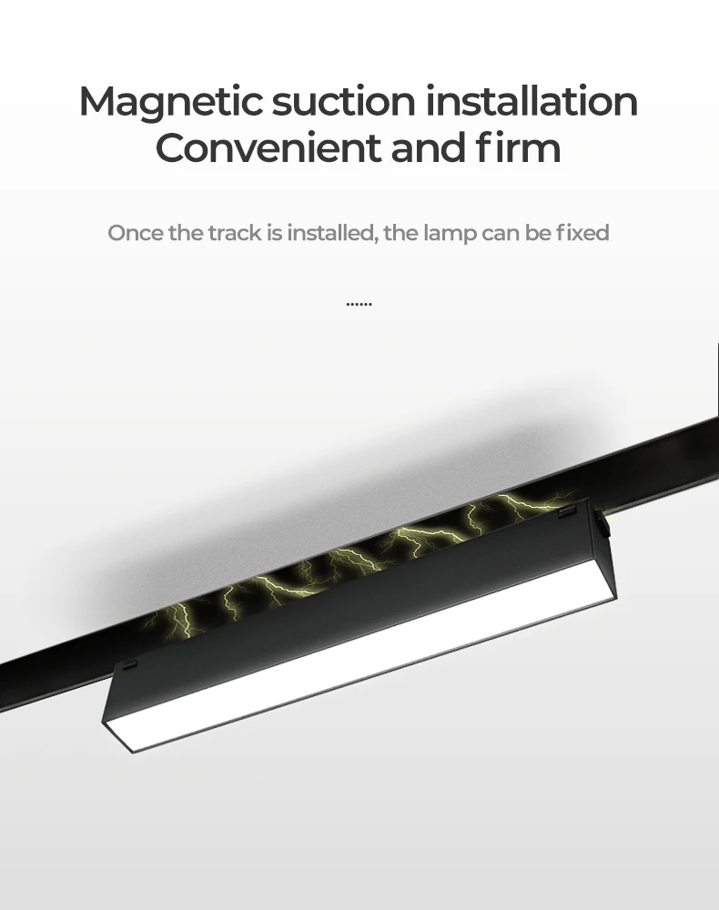 New Designer Tendencia Modern Recessed Indoor Lighting 10w 20w 30w Home Commercial Linear 24v Magnetic Led Track Focus Light