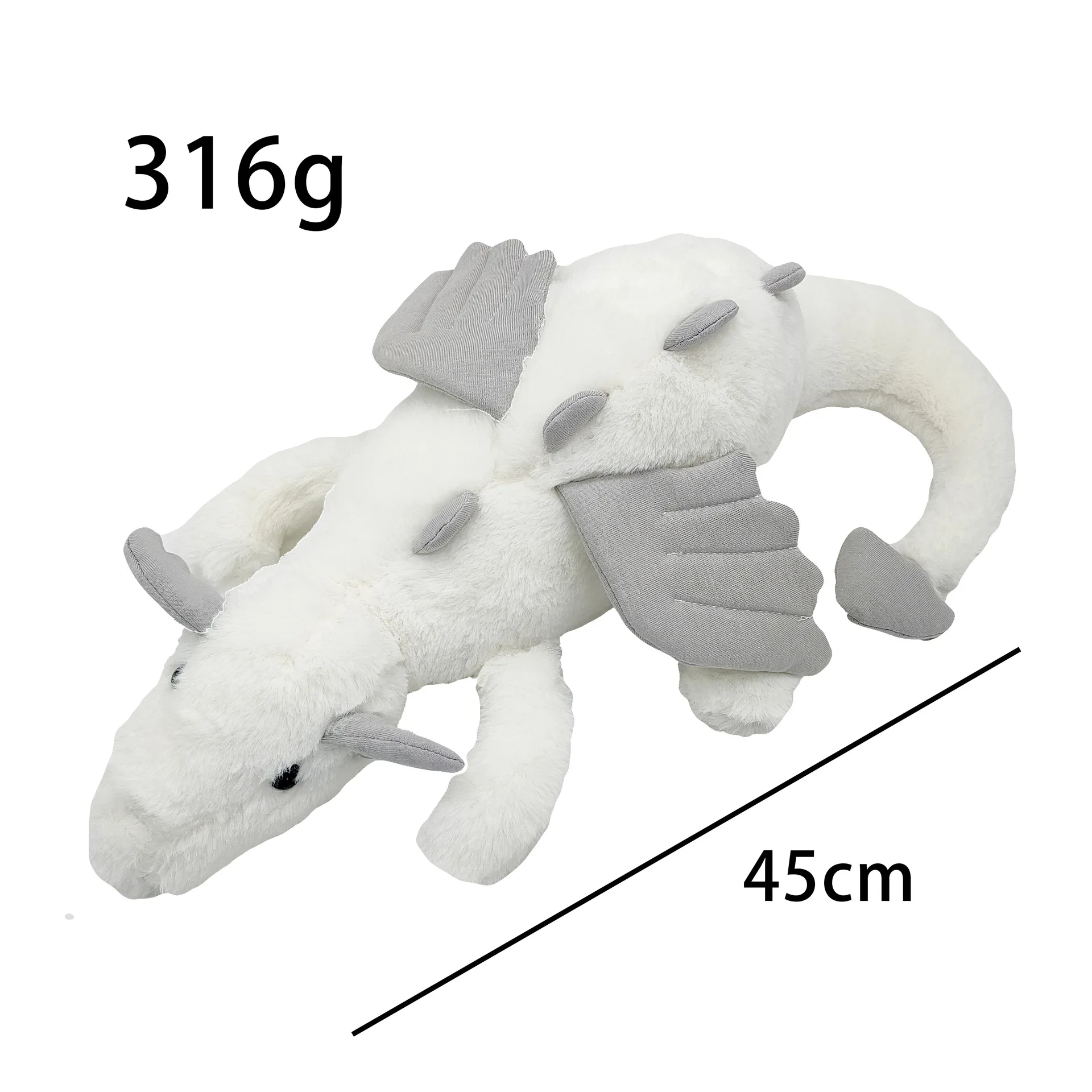   Dragon スノードラゴン ぬいぐるみ Amazon.co.jp: Jellycat ジェリーキャット スノードラゴン 白 竜