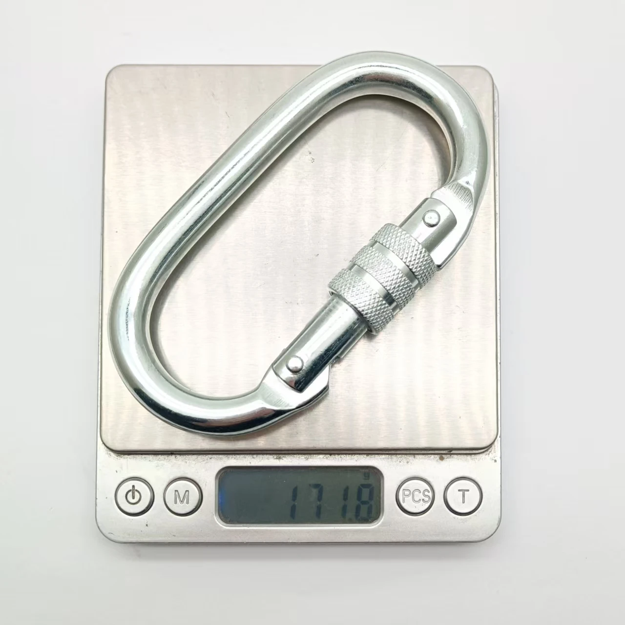 High Quality 25KN Screw Carabiner O Shape Carabiner for Hiking,Climbing,Hammock