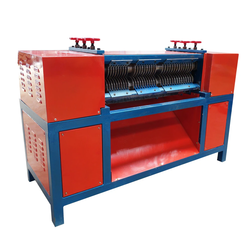 Cutting Radiators Waste Tractor Radiator Copper Pipe Separating Cutting Machine Radiator ...