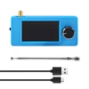 Bleu foncé + antenne télescopique + câble USB
